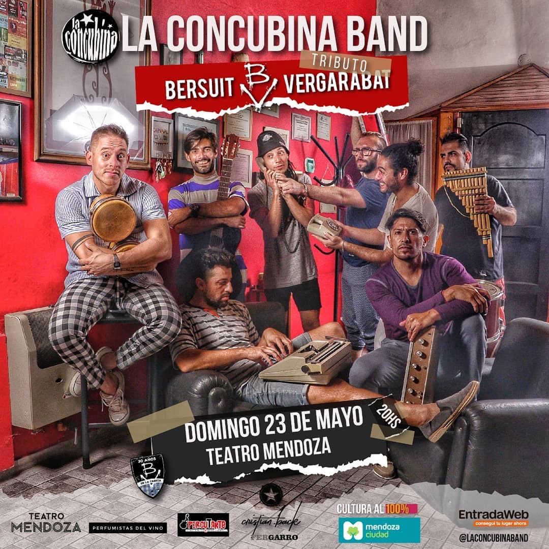 Tributo a Bersuit Vergarabat en el Teatro Mendoza